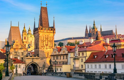 prague tours: Charles Bridge and Prague Castle