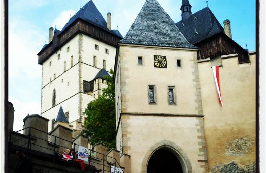 Karlstejn Castle built in 1348