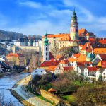 vienna to prague via cesky krumlov: castle in cesky krumlov