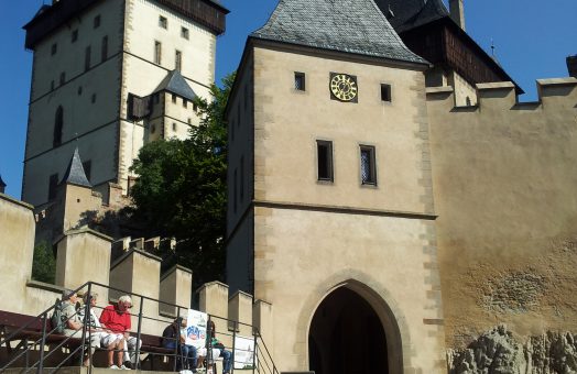 Karlstejn Castle in the Czech Republic