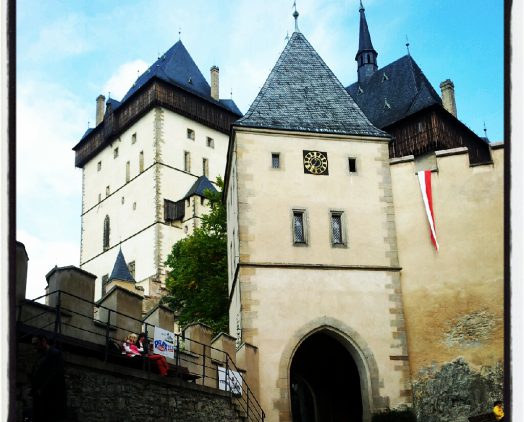 Karlstejn Castle built in 1348